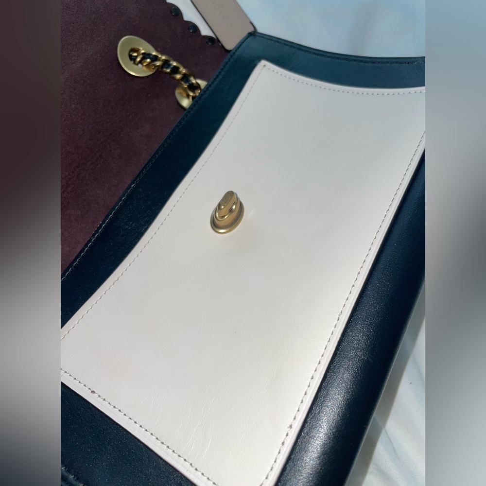 Coach Parker With Scallop Rivets Style No. 74090 - Picture 6 of 11